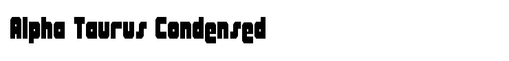 Alpha Taurus Condensed