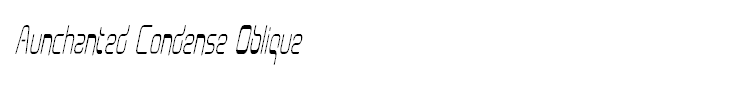 Aunchanted Condense Oblique