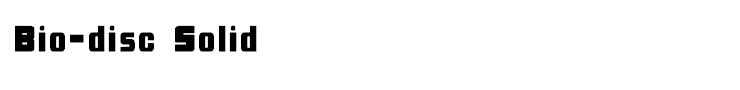 Bio-disc Solid