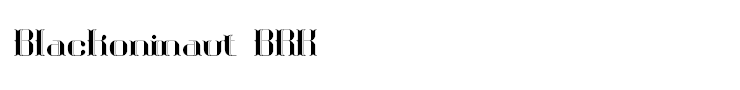 Blackoninaut BRK