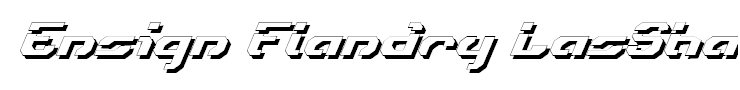 Ensign Flandry LasShad Italic