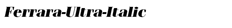 Ferrara-Ultra-Italic