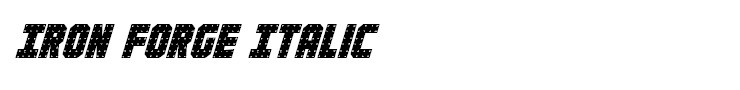 Iron Forge Italic