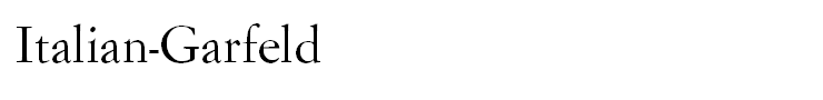 Italian-Garfeld