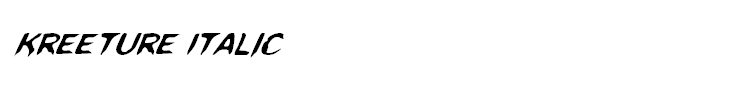 Kreeture Italic