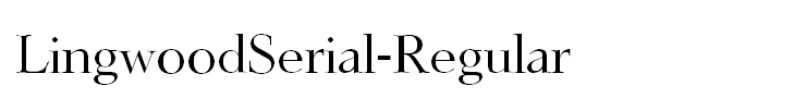 LingwoodSerial-Regular