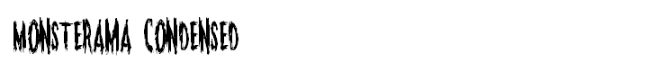 Monsterama Condensed