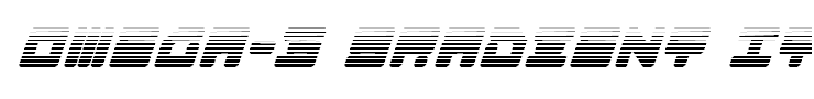 Omega-3 Gradient Italic