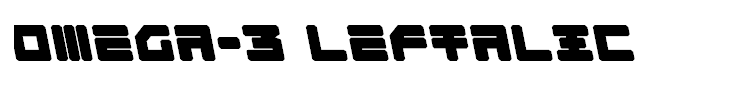 Omega-3 Leftalic