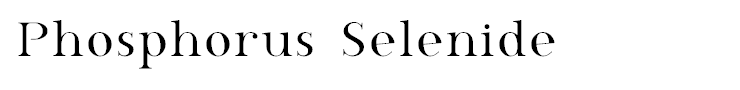 Phosphorus Selenide