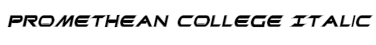 Promethean College Italic