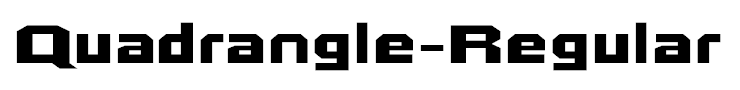 Quadrangle-Regular