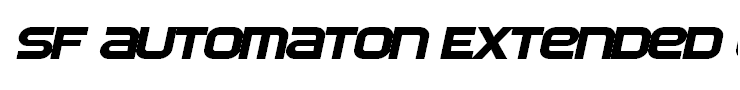 SF Automaton Extended Oblique