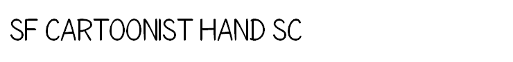 SF Cartoonist Hand SC