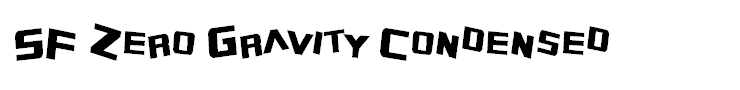 SF Zero Gravity Condensed