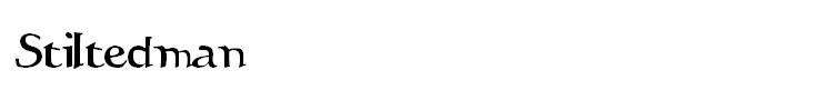 Stiltedman 