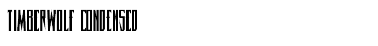 Timberwolf Condensed