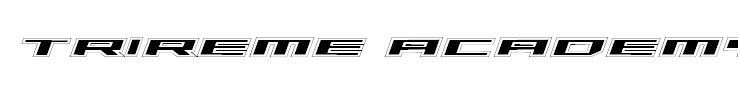 Trireme Academy Italic