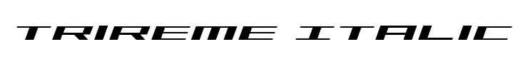 Trireme Italic