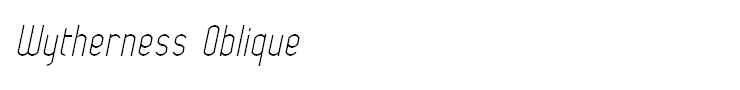 Wytherness Oblique